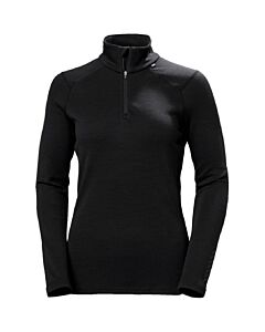 Helly Hansen Lifa Merino Midweight 1/2 Zip Women's- Black