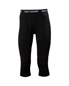 Helly Hansen Lifa Merino Midweight 3/4 Pant Men's- Black