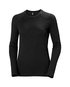 Helly Hansen Lifa Merino Midweight Crew Women's- Black