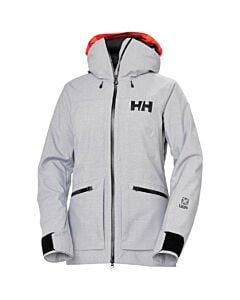 Helly Hansen Powderqueen 3.0 Jacket Women's- Grey Melange