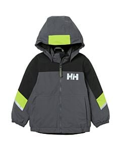 Helly Hansen Rider Jacket Boy's- Thunder Grey