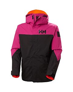 Helly Hansen Ullr D Shell Jacket Men's- Magenta 2.0