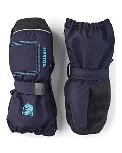 Hestra Baby Zip Long Mitt Kid's- Dark Navy