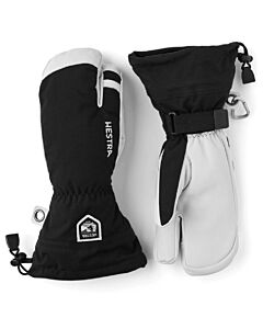 Hestra Heli 3-Finger Men's- Black