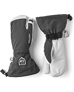 Hestra Heli 3-Finger Men's- Grey