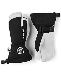 Hestra Heli Ski Jr. 3-Finger Kid's- Black