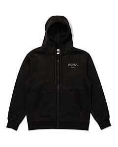Howl DWR Zip Up Hoodie Men's- Black