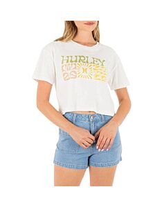 Hurley Surf Days Crop Tee Women's- Tofu