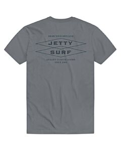 Jetty Cubic Tee Men's- Storm