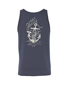 Jetty Low Tides Tank Men's- Navy