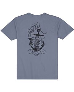 Jetty Low Tides Tee Men's- Fog