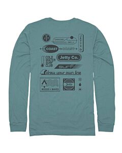 Jetty Merit L/S Men's- Teal