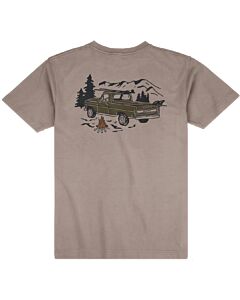 Jetty Pickup Tee Men's- Cinder