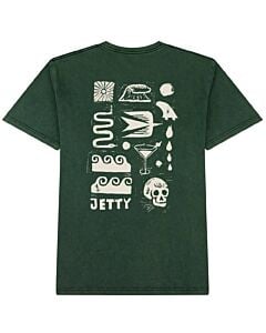 Jetty Runes Tee Men's- Green