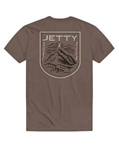 Jetty Seek Tee Men's- Brown