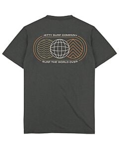 Jetty Striker Graph Tee Men's- Black Sand