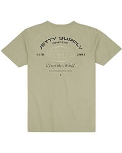 Jetty Surf World Tee Men's- Green