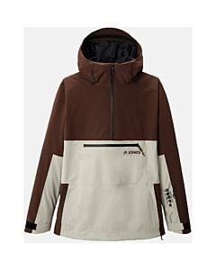Jones Mtn Surf Anorak Jacket Men's- Coffee Brown