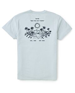 Katin Expedition Tee Men's- Light Blue