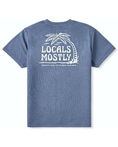 Katin Locals Tee Men's- Blue Pigment Dye
