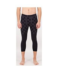 Mons Royale Ascender Merino 3/4 Legging Men's- Forged Iron/ Black