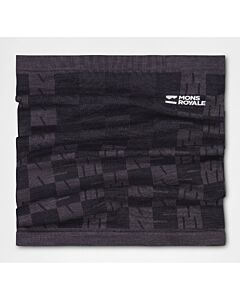 Mons Royale Ascender Merino Neck- Forged Iron/ Black