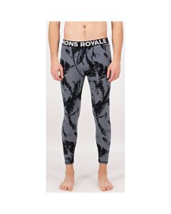 Mons Royale Cascase Merino Legging Men's- MTN Pixel Grey