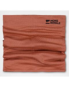 Mons Royale Double Up Merino Neck- Canyon Rose