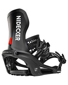 Nidecker 2027 LT Supermatic Snowboard Binding Men's- Black