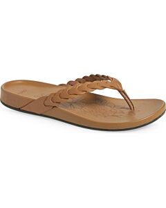 OluKai Lei Sandal Women's- Tan/Tan
