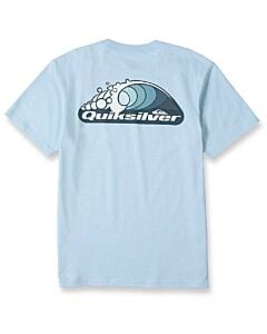 Quiksilver Spit Pit Tee Men's- Skyway Heather