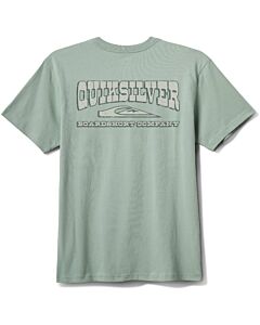 Quiksilver Wild West Mt0 Tee Men's- Granite Green