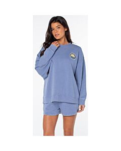 Roxy Hazydaze Patch Crew Women's- Wild Wind Solid
