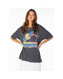 Roxy Heatwave Tee Women's- Phantom Heatwave
