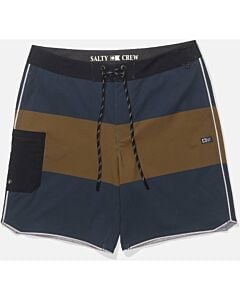 Salty Crew Session Block Boardshort Men's- Midnight Navy