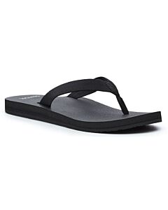 Sanuk Ashland Soft Top Flip Flop Women's- Black