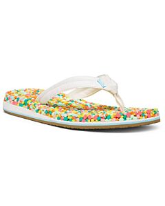 Sanuk Bubblecush Flip Flop Women's- Citron