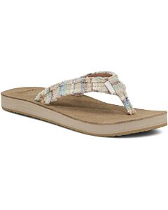 Sanuk Fraidy Cat Soft Top Sandal Women's- Sand Multi