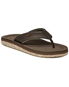Sanuk Tiderush Flip Flop Men's- Dark Brown