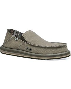 Sanuk Vagabond ST Hemp Sidewalk Surfer Men's- Army