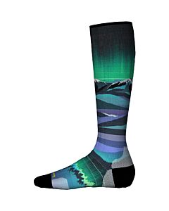 Smartwool Jr Zero Cushion Sock- Aurora Flash
