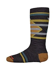 Smartwool Ski Racer Sock Kid's- Charcoal