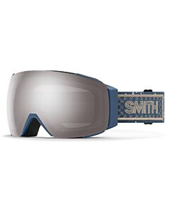 Smith I/O Mag Future Grey Warm Steel Goggle- ChromaPop Sun Platinum +Blue