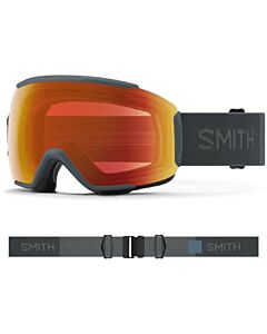 Smith Sequence Over the Glasess Goggles- Slate w/ Chromapop Everday Red