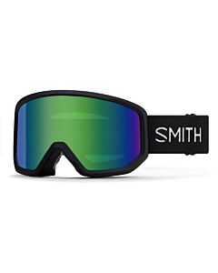 Smith Transfer Black Goggle- Green Sol-X Mirror