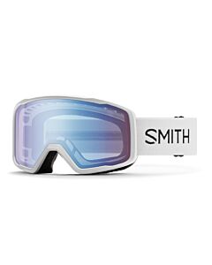 Smith Tribute White Goggle- Blue Sensor Mirror