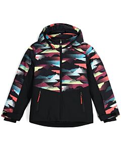 Spyder Conquer Jacket Girl's- Mountain Print