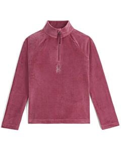 Spyder Shimmer Bug 1/2 Zip Girl's- Acai