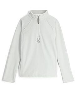 Spyder Shimmer Bug 1/2 Zip Girl's- White
