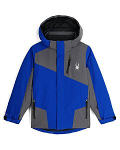 Spyder Turner Jacket Boy's- Electric Blue